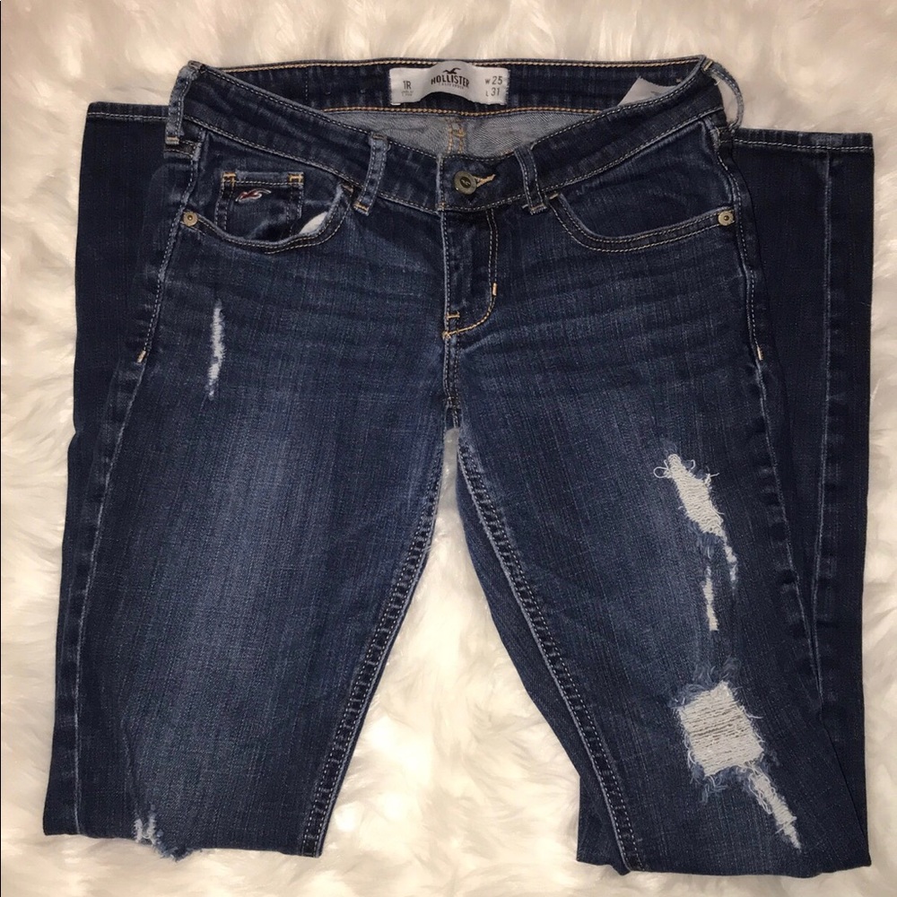 Distressed Hollister Skinny Jeans